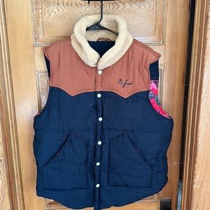 Shinesty Reversible Puffy Vest